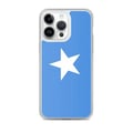 Miniatyrbild 1 av 2: Mobilskal – Somaliaflagga – Kompatibel med iPhone 14 Pro Max – Mjuk Fodral – Halkfri och Stötresistent - Silikon - Pixelforma