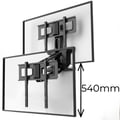 Miniatyrbillede 3 af 6: Support TV Électrique - Maclean - MC-891 - VESA 600x400 - 37-70 tommer - Belastning 35kg