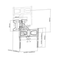 Miniatyrbillede 2 af 6: Support TV Électrique - Maclean - MC-891 - VESA 600x400 - 37-70 tommer - Belastning 35kg