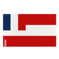 Miniatyrbild 1 av 3: Tahitis flagga under franskt beskydd – 96 x 144 cm – Polyester – Metallöglor – Hållbar