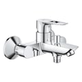 Miniatyrbillede 1 af 4: GROHE Start Loop krom mekanisk bad- og brusearmatur