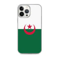 Miniatyrbild 1 av 2: Mobilskal – Algeriets flagga – Kompatibel med iPhone 13 Pro Max – Mjuk fodral – Slitstark och stötresistent - Silikon - Pixelforma