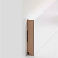 Miniatyrbild 1 av 2: PROVISTON MDF-sockel 19 x 96 x 2500 mm Vit att limma, skruva &amp; spikbelagd MDF-kärna 25 meter | 10 stycken