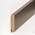 Miniatyrbild 1 av 2: PROVISTON Sockel nr 519 MDF 16 x 80 x 2500 mm grå att limma, skruva & spika Belagd MDF-kärna 12,5 meter | 5 stycken