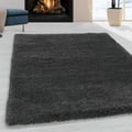 Miniatyrbild 1 av 4: Vardagsrumsmatta - Hochflor - FLUFFY 3500 - 80x250 cm - 100% Polyester - Grå