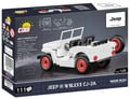 Miniatyrbild 3 av 5: COBI 24518 JEEP WILLYS CJ-2A Vit version 111 CL.