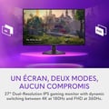 Miniatyrbild 2 av 6: Gaming PC-skärm - ALIENWARE - AW2725QF - 27 tum - 4K UHD 3840x2160 - 360Hz - 0.5ms