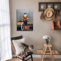 Miniatyrbild 4 av 4: Legendarte - Vintage Kynoch Cycles reklamaffisch - målning, canvastryck cm. 50x70
