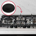 Miniatyrbild 2 av 3: Halvsnabb brännarlock för ugnar - ARISTON HOTPOINT spisar,
