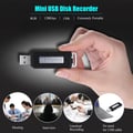 Miniatyrbillede 1 af 4: Mini bærbar 8 GB USB-stik stemmeoptager lyd diktafon