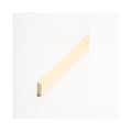 Miniatyrbild 1 av 2: Plint av avslutning Vienne massivträ 6 x 22 x 2000 mm Naturlig Abachi Plint av PROVISTON