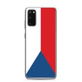 Miniatyrbild 1 av 2: Telefonfodral – Tjeckiens flagga – Kompatibel med Samsung Galaxy S20 Plus – Mjukt fodral – Motståndskraftig och stöttålig – Pixelforma