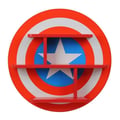 Miniatyrbild 2 av 2: Bokhylla i trä i form av Captain America Avengers