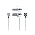 Miniatyrbild 4 av 6: Kabel - TooQ - TQCLKC0015 - Silver - 1,5 m - Universell