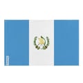 Miniatyrbild 1 av 3: Guatemalas flagga – 90 x 150 cm – Hållbar polyester – 2 metallöglor – Inomhus / Utomhus – Pixelforma