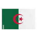 Miniatyrbild 1 av 3: Algeriets flagga – 120 x 180 cm – Hållbar polyester – 2 metallöglor – Inomhus / Utomhus – Pixelforma