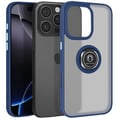 Miniatyrbild 1 av 4: Coque för iPhone 16 Pro - Metallring - Stötresistent - Videostöd - Nattblå