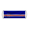 Miniatyrbild 1 av 3: Banner med Rullande – Kap Verde-flagga – 17 x 50 cm – Polyester – Handflagga – Pixelforma