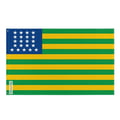 Miniatyrbild 1 av 3: Republiken flagga skapad av Ruy Barbosa – 120 x 180 cm – Polyester – Metallöglor – Hållbar