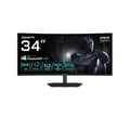 Miniatyrbild 1 av 6: Monitor Gigabyte G34WQC2 34" UltraWide Quad HD 200Hz VA Curvo FreeSync Premium DisplayHDR 400 1ms