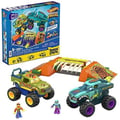 Miniatyrbild 1 av 4: MEGA Hot Wheels Monster Trucks Bone Springboard Clash and Crash