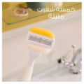 Miniatyrbild 4 av 6: Rakhyvel - Venus - Comfort Glide - 5 Blad - Olay Fuktighet - Kokosdoft
