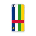 Miniatyrbild 1 av 2: Coque iPhone 6S Plus - Centralafrikanska republiken - Flexibel - Flerfärgad - Design Flagg