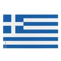 Miniatyrbild 1 av 3: Greklandsflagga – 96 x 144 cm – Hållbar Polyester – 2 Metallöljett – Inomhus / Utomhus – Pixelforma