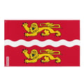 Miniatyrbild 1 av 3: Seine-Maritime Flagga – 60 x 90 cm – Hållbar Polyester – 2 Metallöljett – Inomhus / Utomhus – Pixelforma