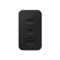 Miniatyrbillede 4 af 4: Trio 65W strømforsyning - 2 x USB-C - 1 x USB-A - Sort - uden kabel