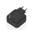 Miniatyrbild 4 av 6: Väggladdare - Aisens - ASCH-100W4P029-BK - 100 W - Svart - USB-C
