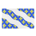 Miniatyrbild 1 av 3: Yvelines Flagga – 60 x 90 cm – Hållbar Polyester – 2 Metallöljett – Inomhus / Utomhus – Pixelforma