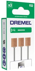 Miniatyrbild 3 av 3: Set med 3 DREMEL 932 aluminiumoxidslipskivor (ø 9,5 mm)