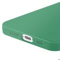 Miniatyrbild 2 av 4: Coque - Silikon - iPhone 16e - Mjuk - Grön - Slät Yta