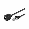 Miniatyrbild 1 av 2: Rallong av nätverkskabel goobay - RJ-45 (H) till RJ-45 (K) - 2 m - CAT 5e - formgjuten, robust