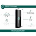 Miniatyrbild 2 av 4: Skärmskydd i härdat glas till Oppo Find X3 Lite - FORCE GLASS - Transparent - Svart - Vit