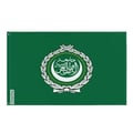 Miniatyrbild 1 av 3: Arabiska ligans flagga i flera storlekar – 60 x 90 cm – Polyester – Metallöglor – Motståndskraftig