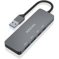 Miniatyrbild 1 av 2: AISENS HUB USB 3 2 GEN2 10G A M-2xTYPE C H-2xUSB-A H 15CM Grå