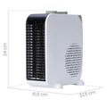 Pikkukuva 3 / 4: Ardes Termoventilaatikko AR4F15 Valkoinen 2000W Vaakasuuntainen/Pystysuuntainen