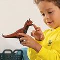 Miniatyrbild 3 av 4: Carnotaurfigur, med realistiska detaljer, för barn från 4 år och uppåt, SCHLEICH 14586 Dinosaurier