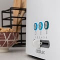 Miniatyrbild 5 av 5: Cecotec Vertikal Brödrost Toast&Taste 16000 Extra Vit