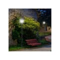 Miniatyrbillede 2 af 6: Havelampe - MUVOE - Solenergi LED - 30/60 lumen - Sort plastik - Ø 26,5 x H 177 cm