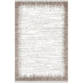 Miniatyrbild 2 av 4: Matta - MELIS HOME - Modern - Vit & Ljus beige - Halkfri - Tvättbar