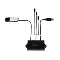 Miniatyrbild 1 av 2: IR-signalfördelare - Velleman - IREXT2 - Kontroll av 3 enheter - USB-strömförsörjning - Svart
