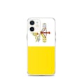 Miniatyrbild 1 av 2: Mobiltelefonfodral – Vatikanets flagga – Kompatibel med iPhone 12 mini – Mjukt skal – Slitstarkt och stöttåligt – Silikon – Pixelforma