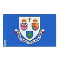 Miniatyrbild 1 av 3: Flagga från Fredericton – 90 x 150 cm – Hållbar polyester – 2 metallöljett – Inomhus / Utomhus – Pixelforma