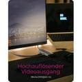Miniatyrbild 2 av 2: USB-C-dockningsstation - ICY BOX - IB-DK4034a-CPD - HDMI 4K 60Hz - 100W strömförsörjning - Aluminium