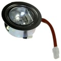 Miniatyrbild 2 av 2: Halogenlampa - Siemens - Originaldel - Utformad för köksfläkt - Vit färg
