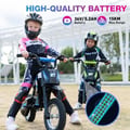 Miniatyrbild 6 av 6: Elmotorcykel Barn - RCB - RCB-R9X - Motor 300W - 25 km/h - Räckvidd 17 km