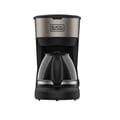 Miniatyrbild 3 av 3: Black+decker Filter kaffebryggare 6 koppar 600w svart - BXCO600E